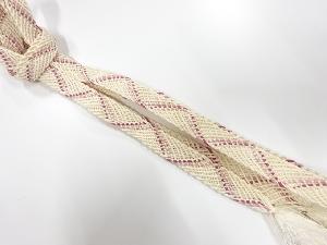 正絹　夏用　手組帯締め